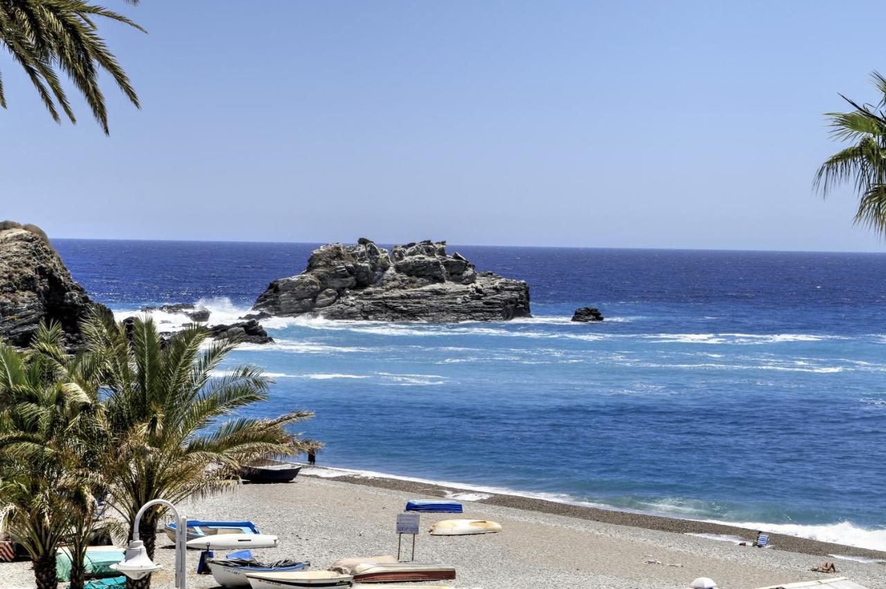 Primera Linea De Playa Con Parking Y Wifi Almuñécar Exteriör bild